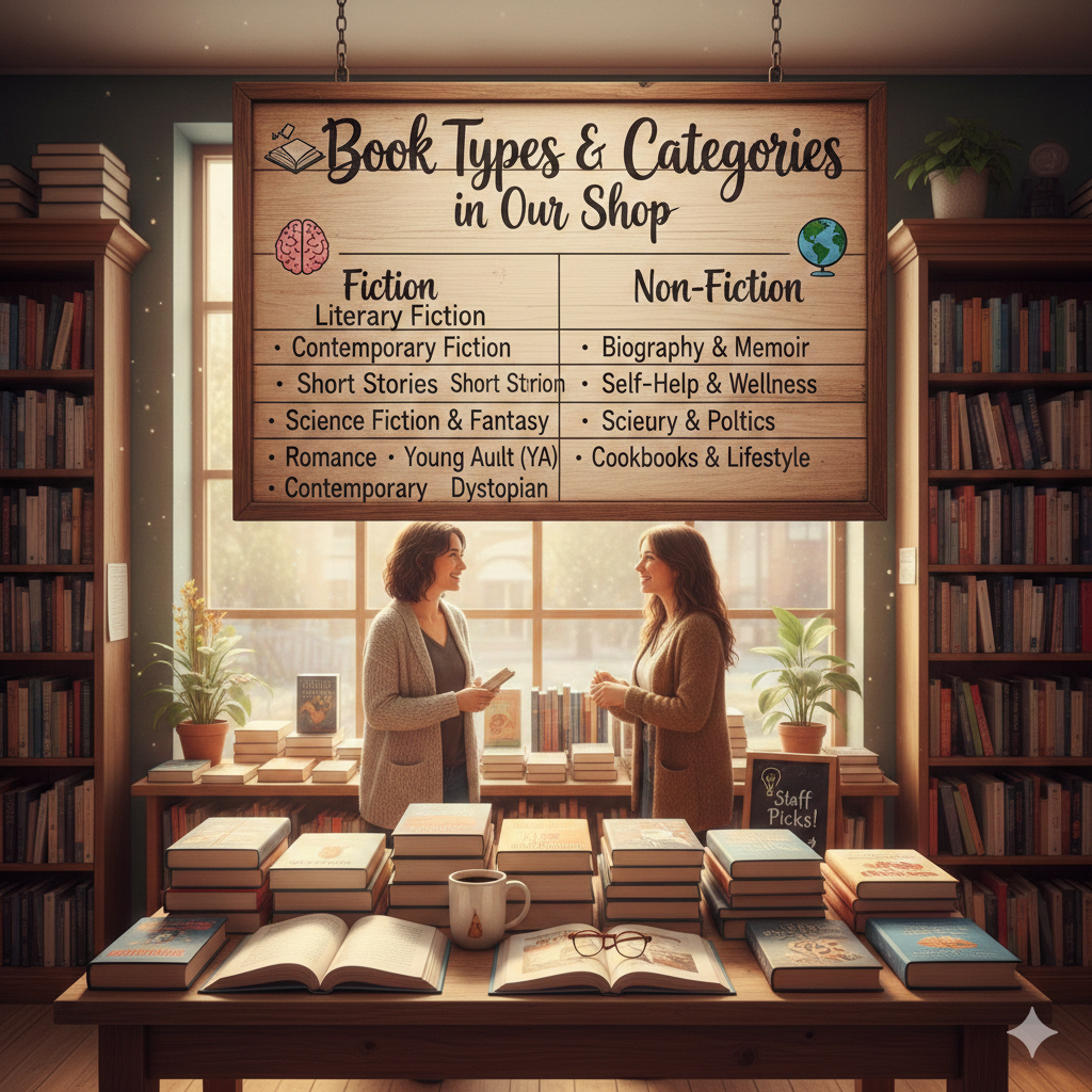 fiction books collection in online bookshop