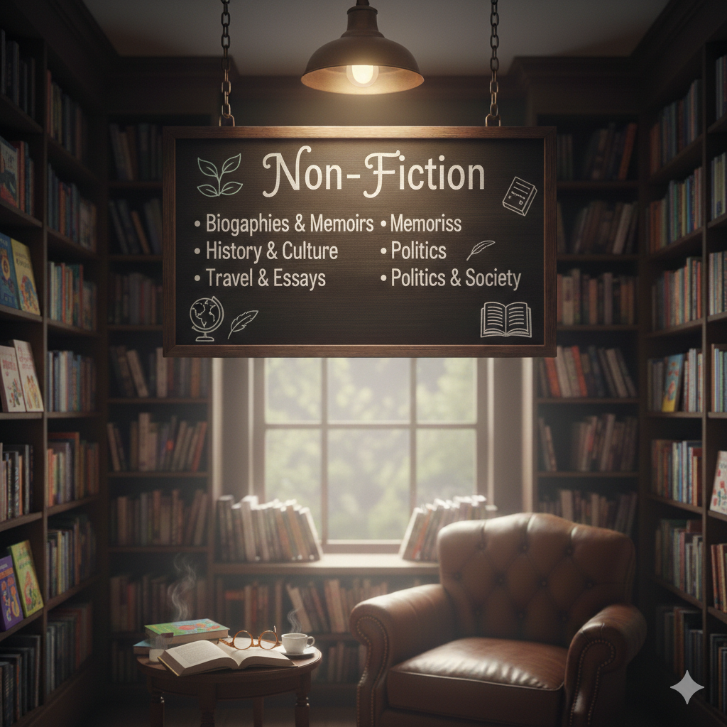 non-fiction books on real life and general knowledge